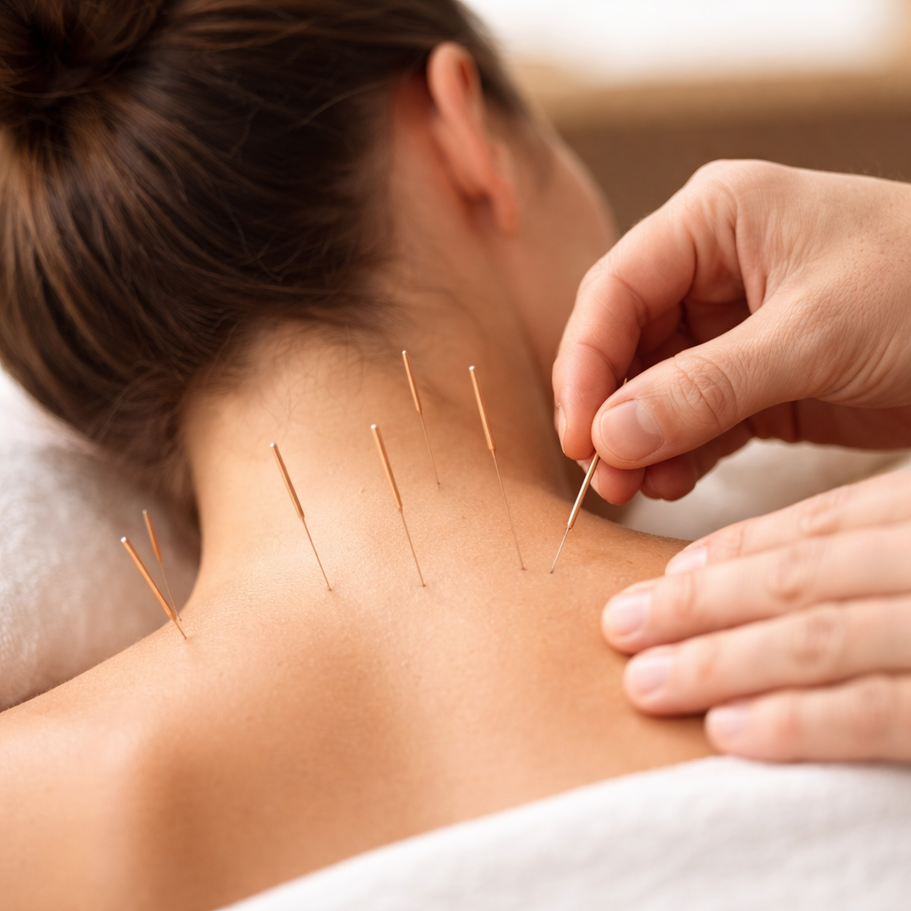 Acupuncture in chiropractic office in Dunedin Florida